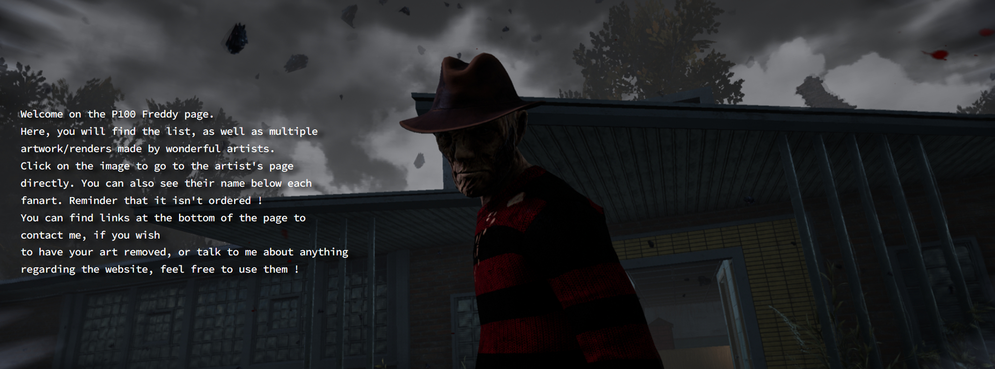 Freddy Krueger header