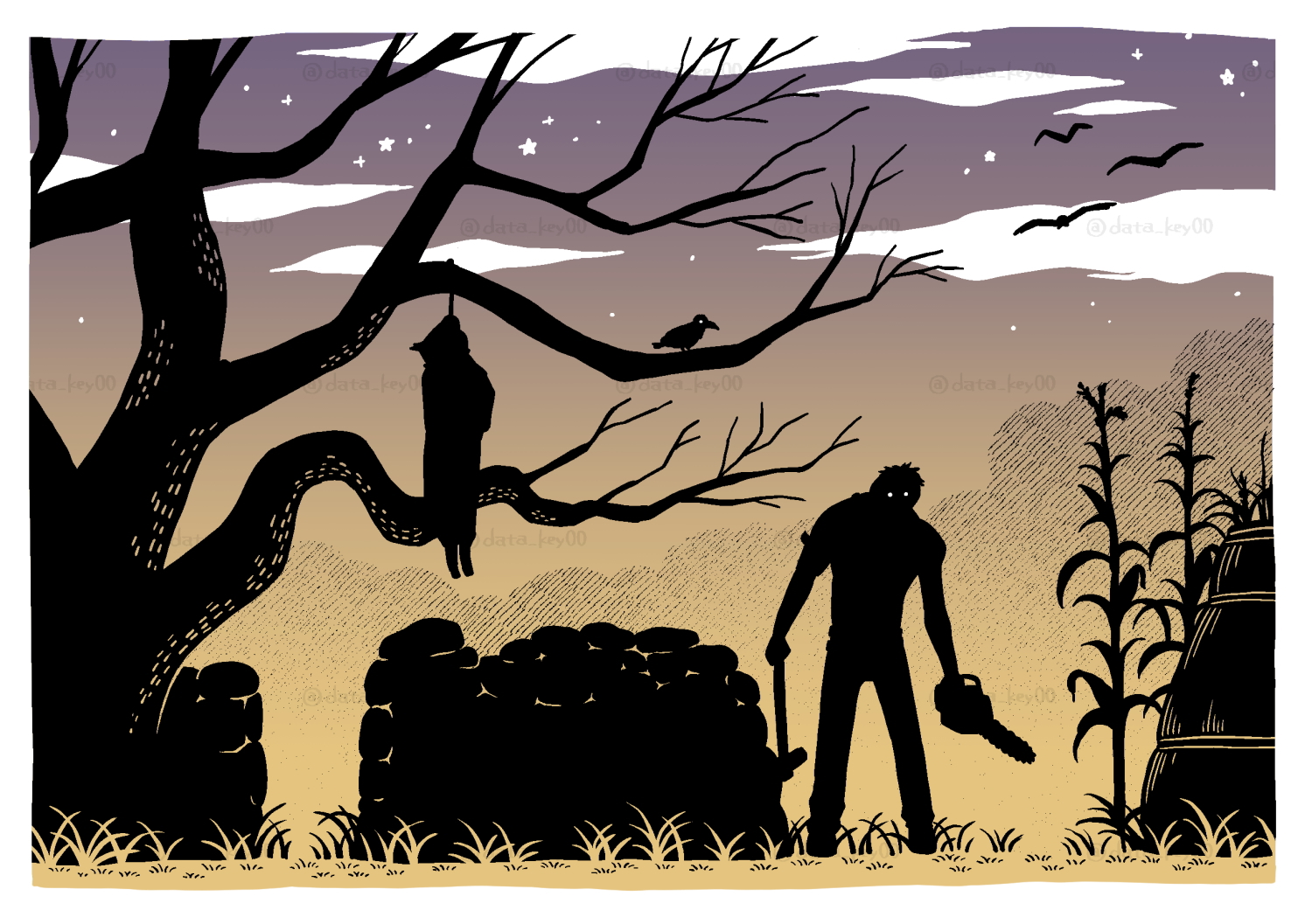 Hillbilly artwork by DATA