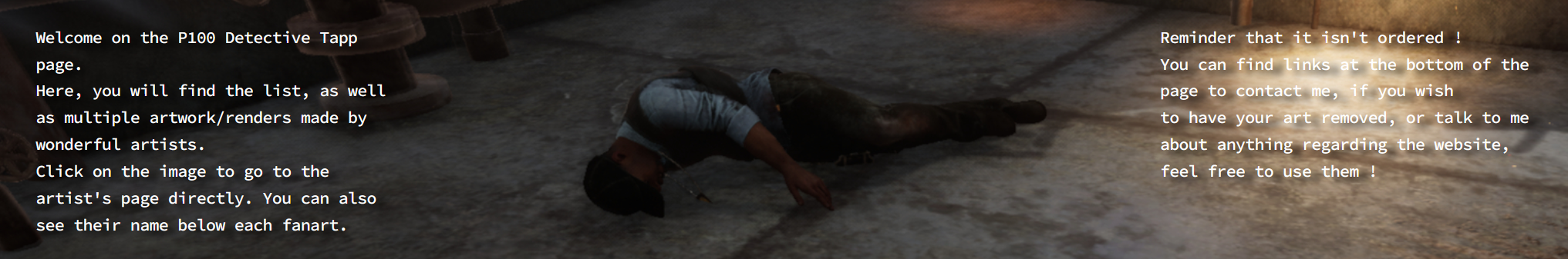 Detective Tapp header