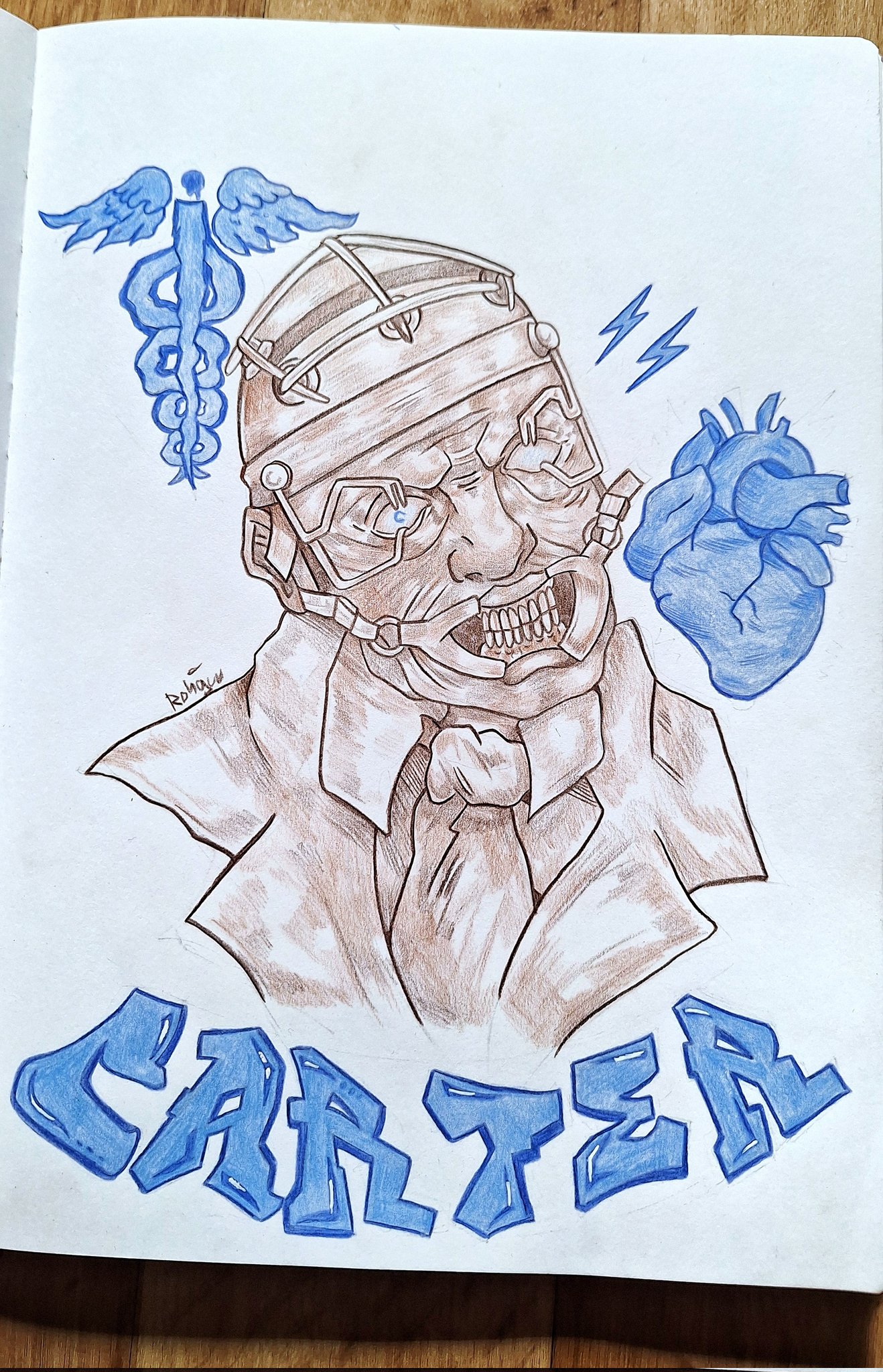 Doctor artwork by Rohguu