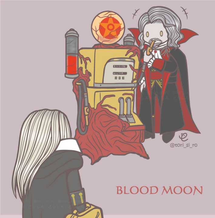 Dracula artwork by tori si ro