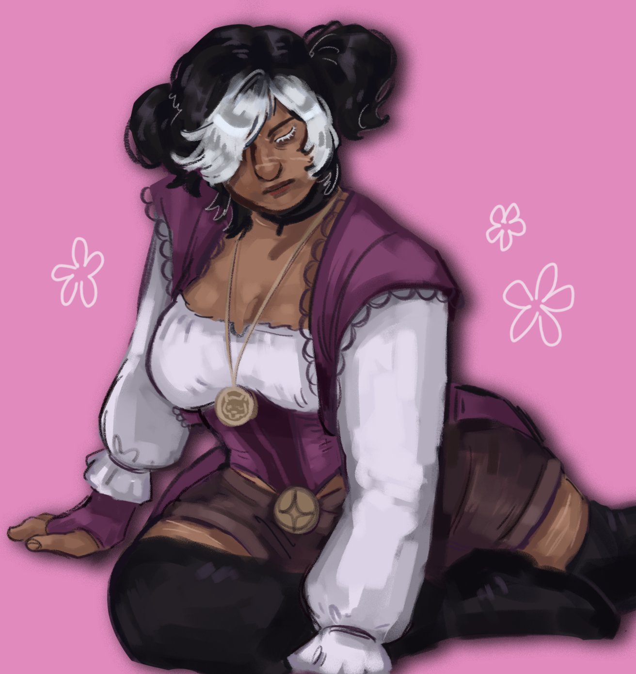 Haddie Kaur artwork by Moss