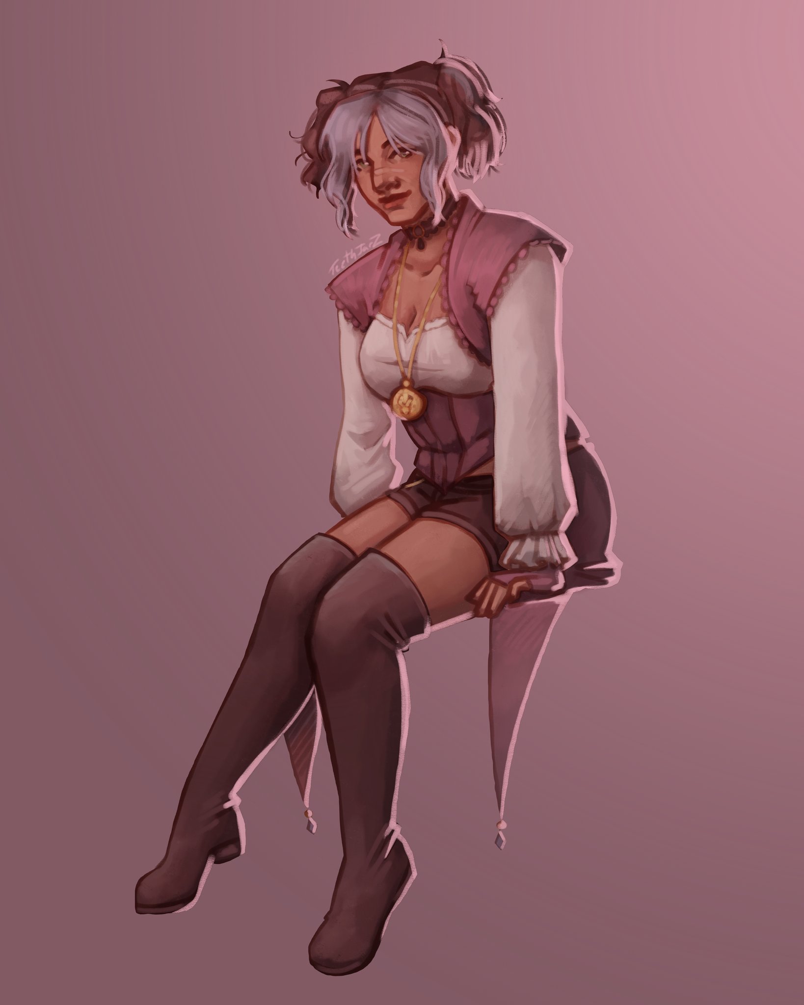 Haddie Kaur artwork by teethz