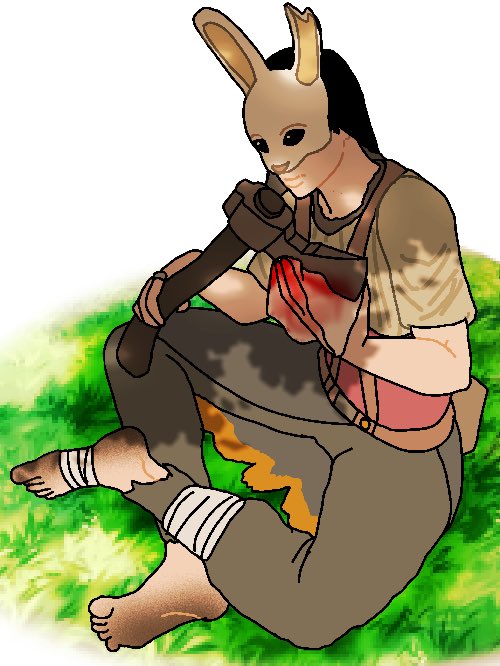 Huntress artwork by ねむい