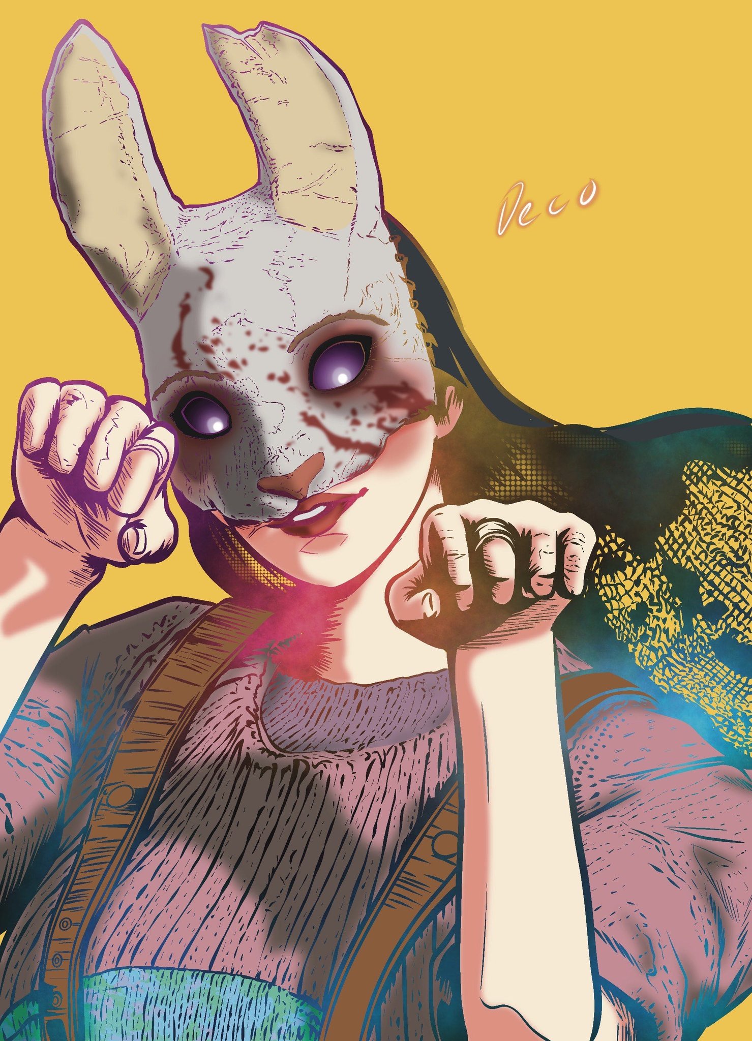 Huntress artwork by DECO