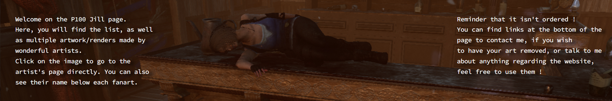 Jill Valentine header