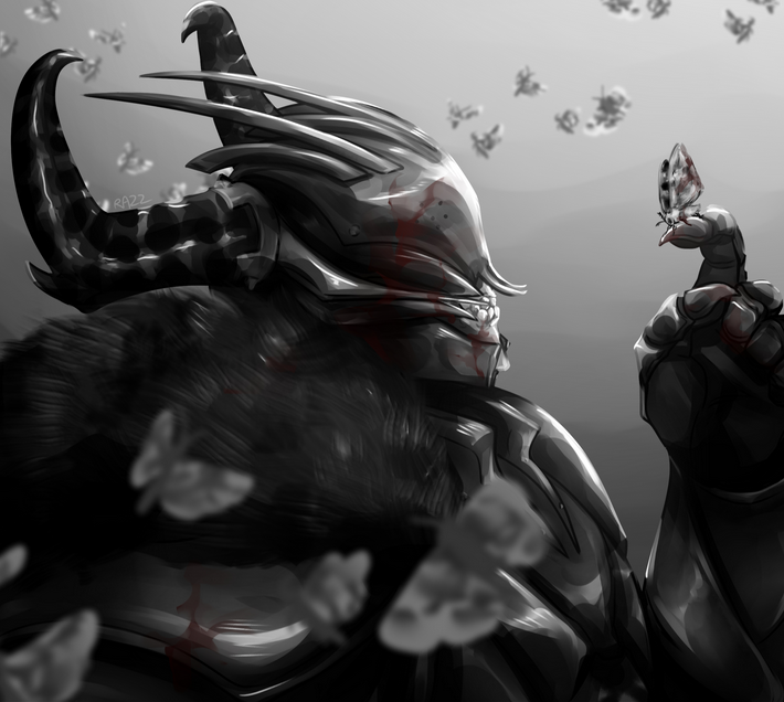 Knight artwork by RAZZ