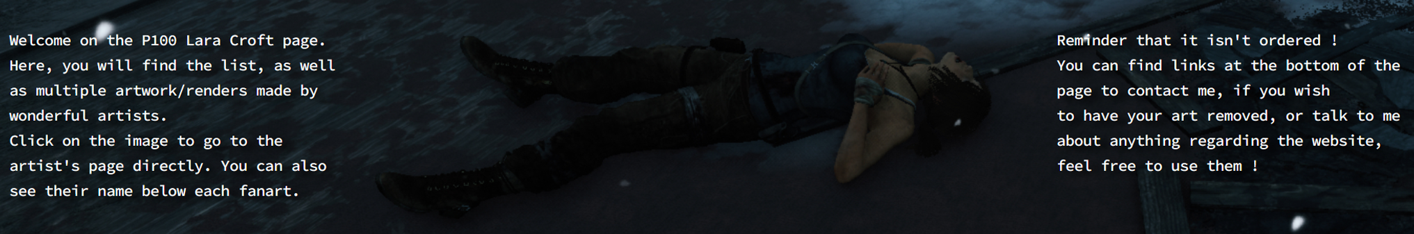 Lara Croft header
