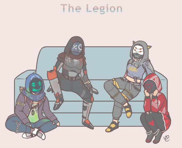 The Legion artwork by tori si ro