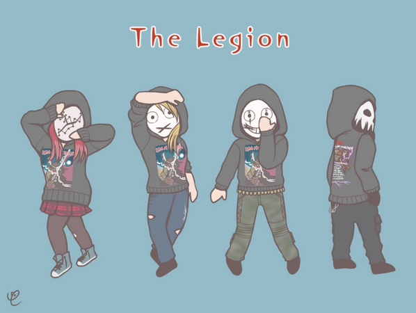 The Legion artwork by tori si ro