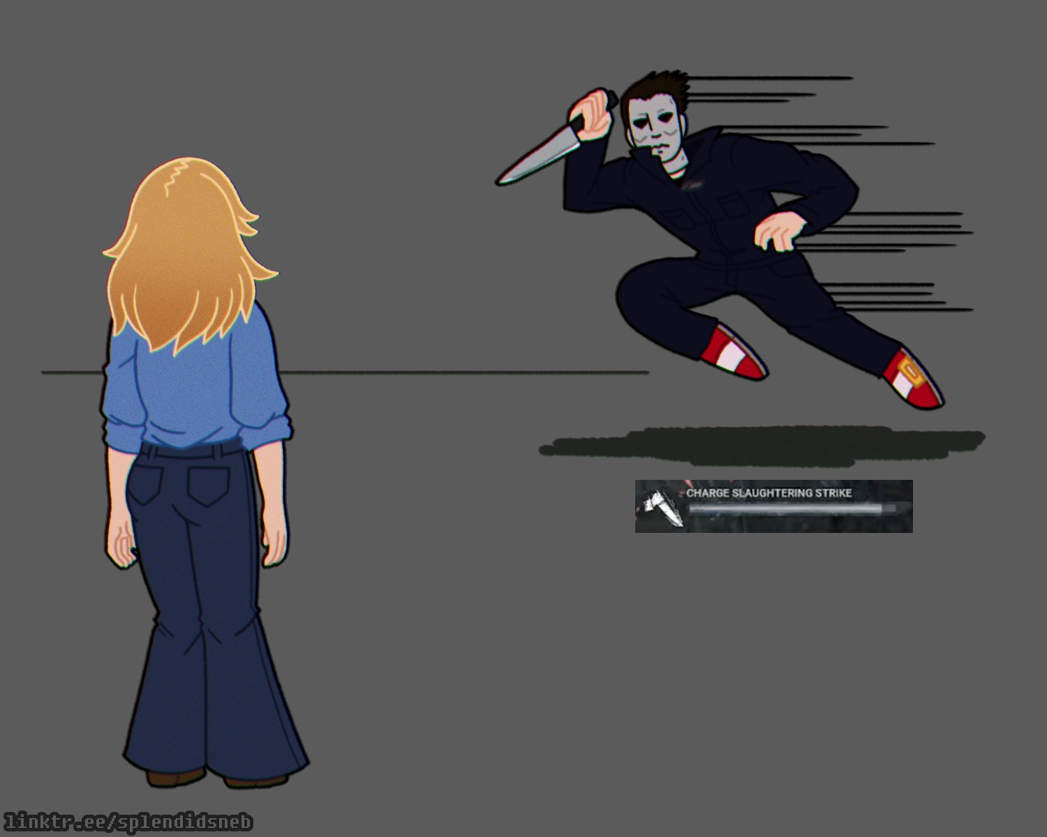 Myers artwork by Luds