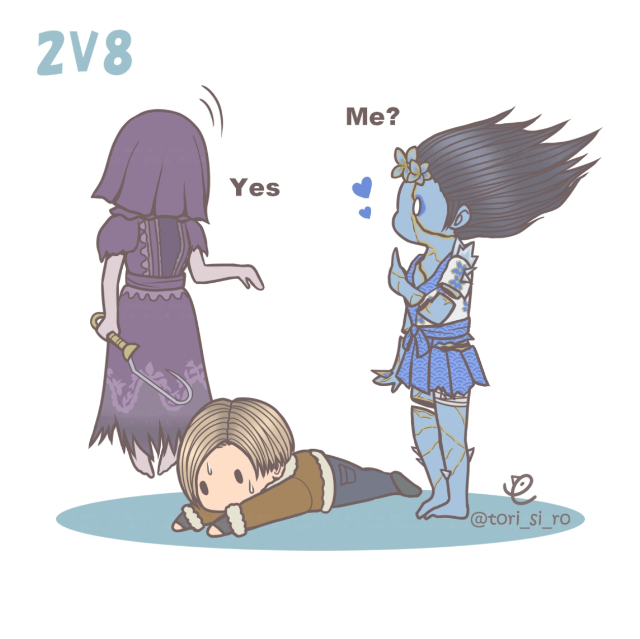 Nurse artwork by tori si ro