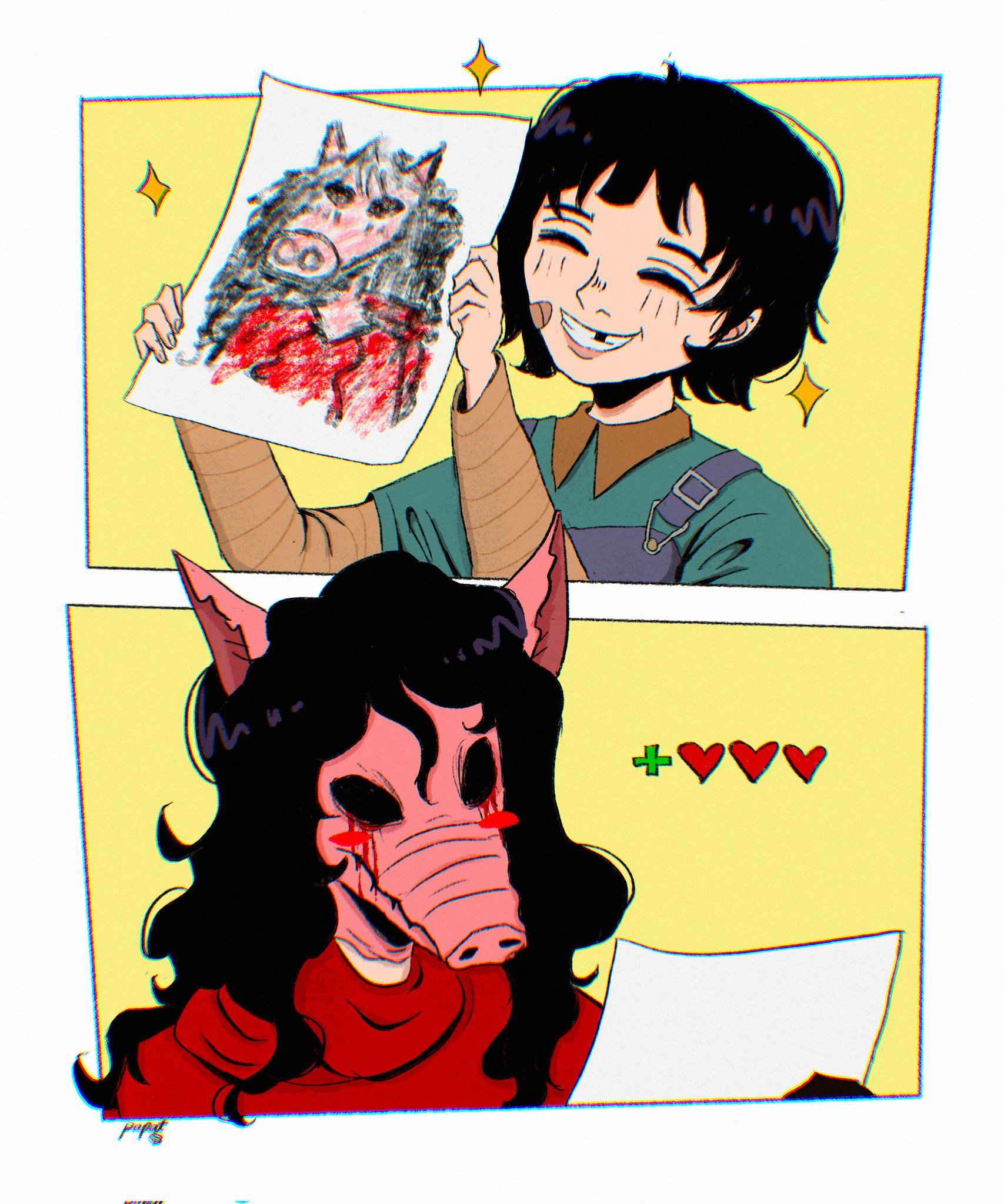 Pig artwork by Papat