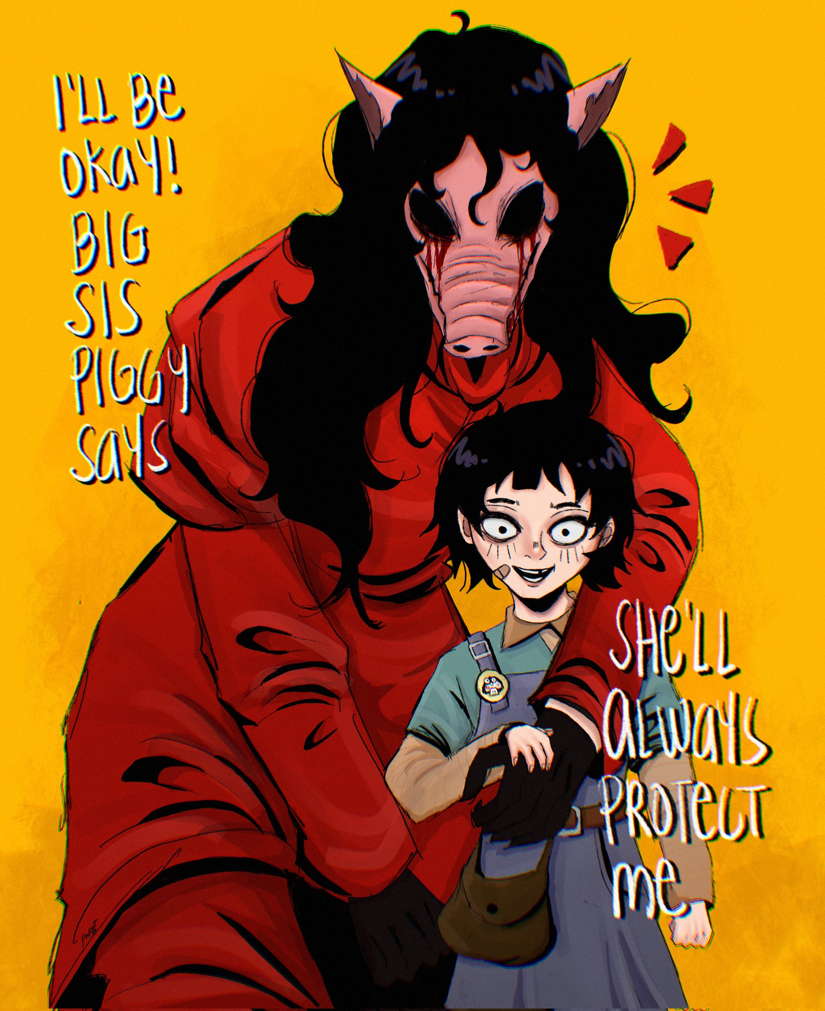 Pig artwork by Papat