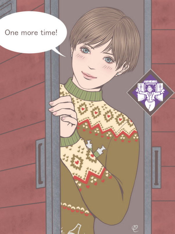 Rebecca Chambers artwork by tori si ro