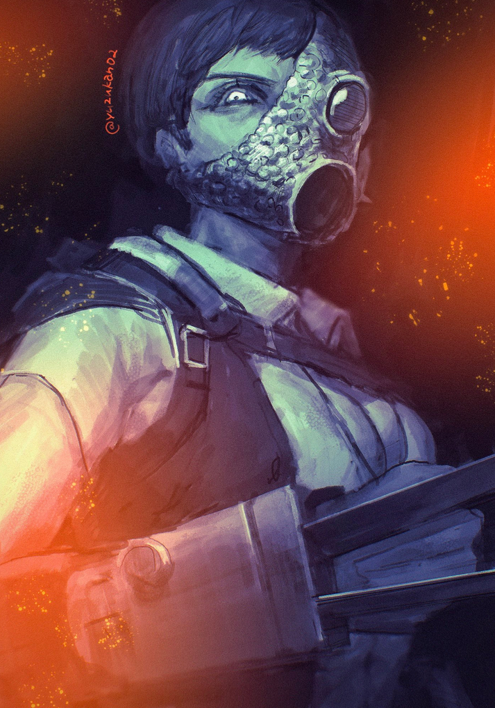 Skull Merchant artwork by Yuzukan02