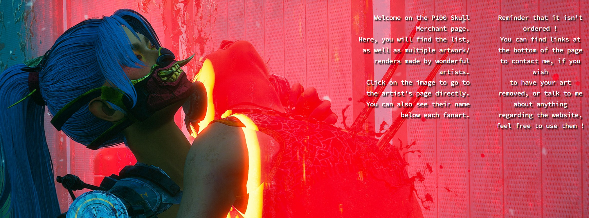 Skull Merchant header