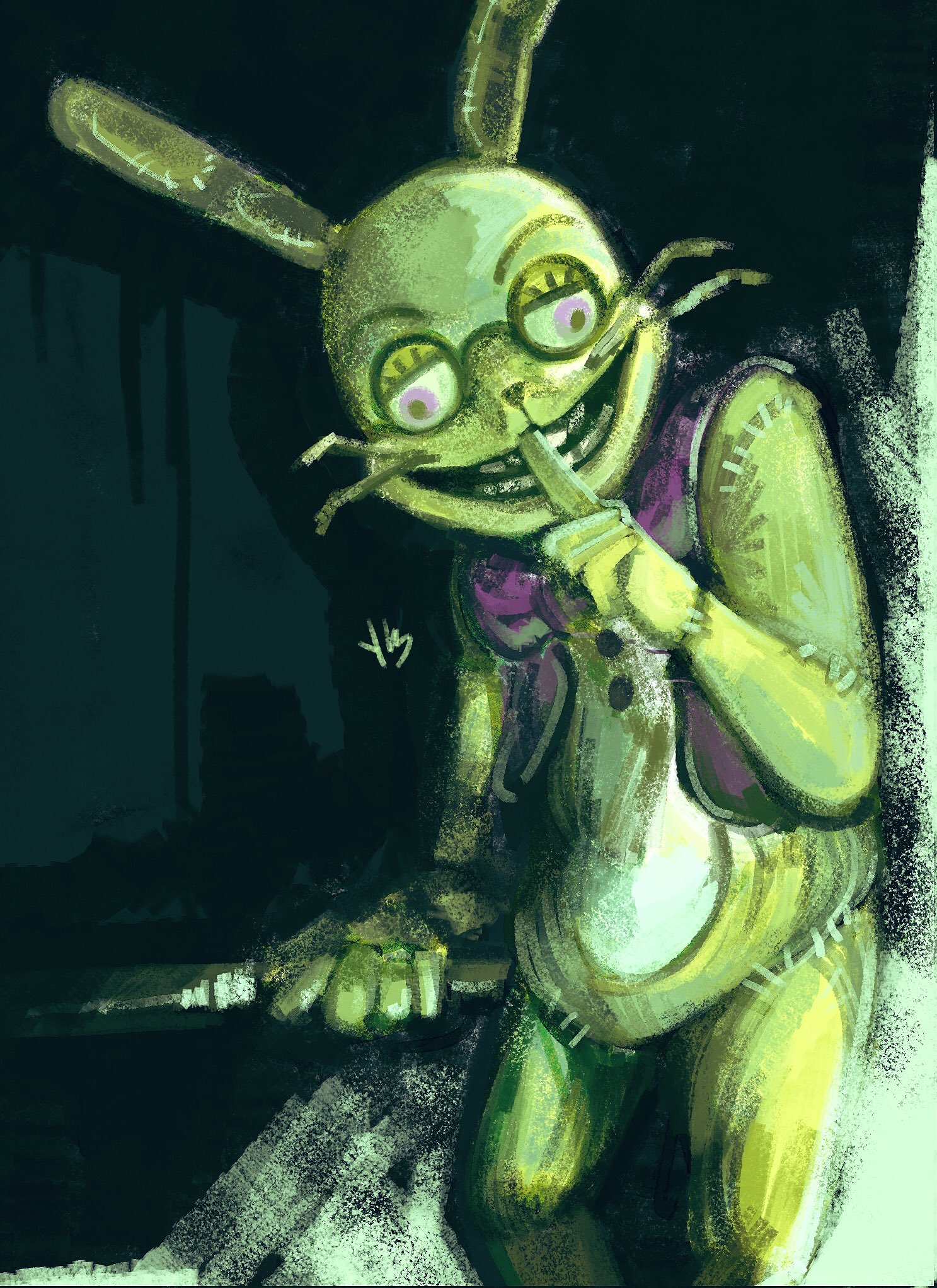 Springtrap artwork by YM