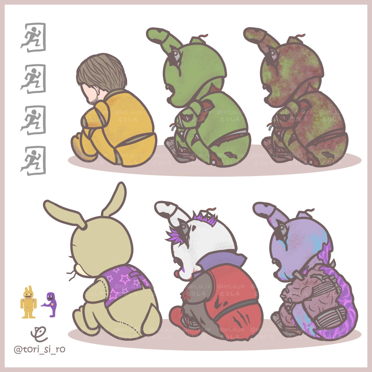 Springtrap artwork by tori si ro