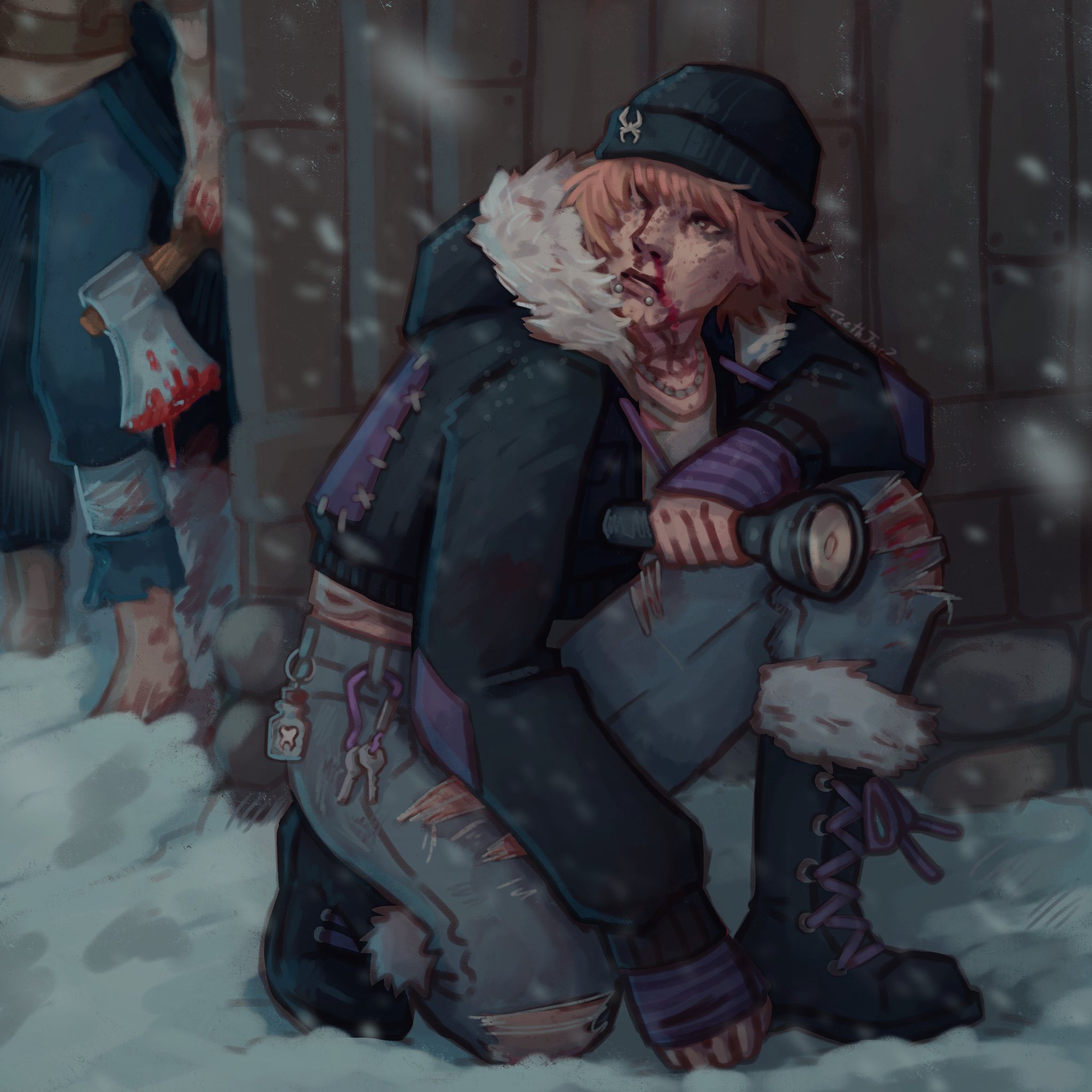 Taurie Cain artwork by teethz