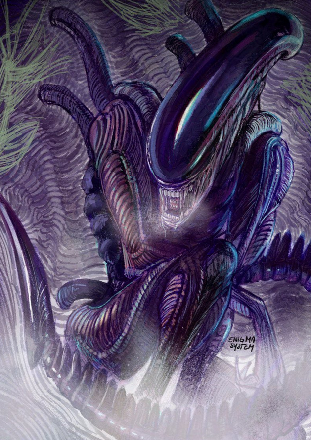 Xenomorph artwork by Enigma