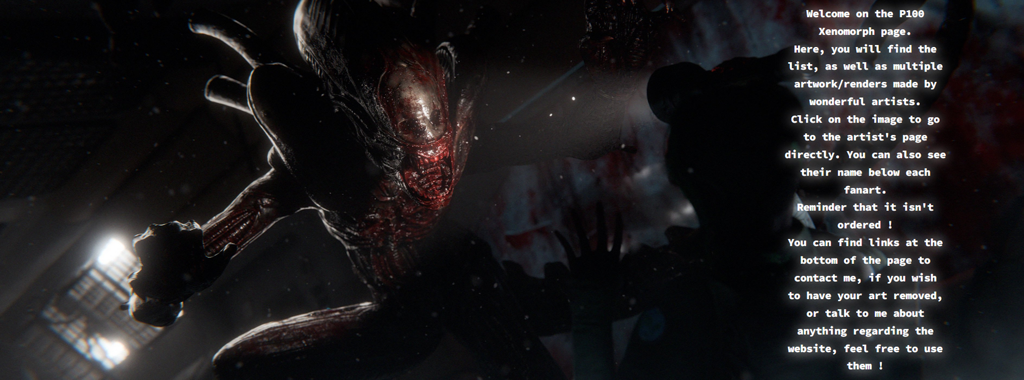 Xenomorph header